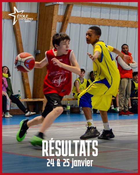 Résultats du week-end - 24-25 janvier