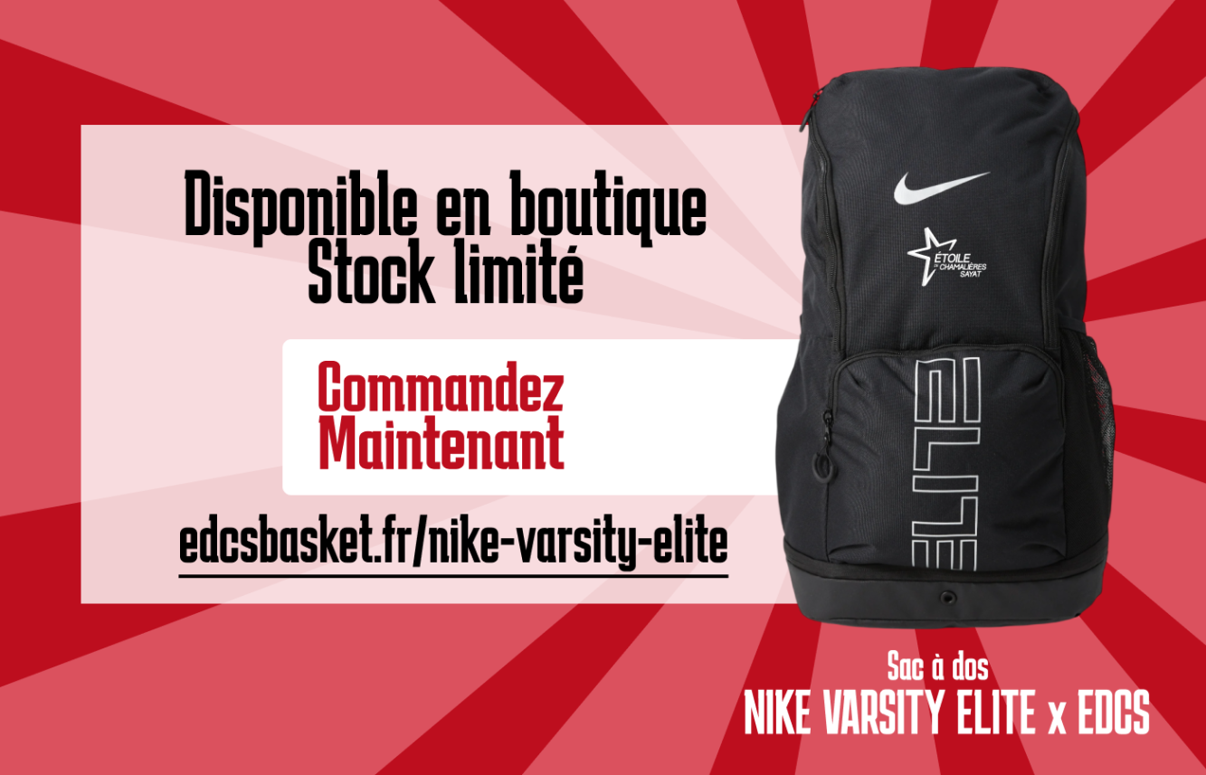 Le Sac Nike Varsity Elite x EDCS est disponible
